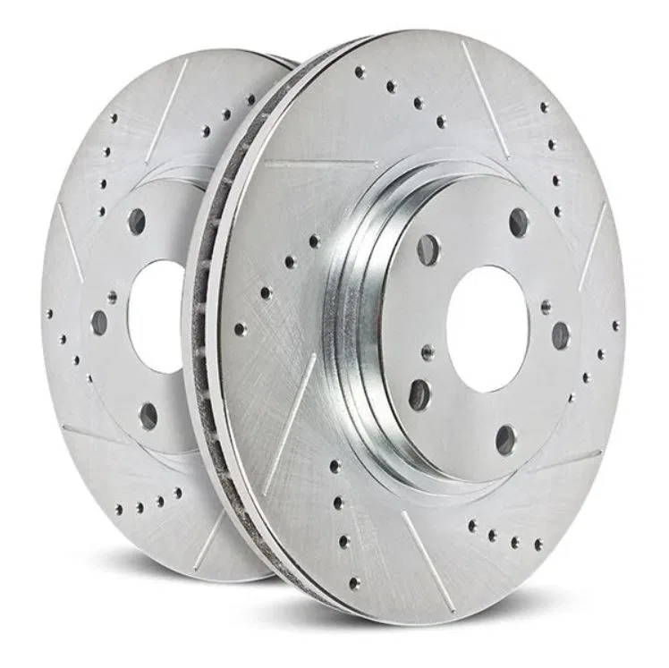 AR85213XPR – POWERSTOP Brake Rotor, Drilled And Slotted One Piece Design With Hat Wheel Bolt Pattern 5 x 108 Millimet...